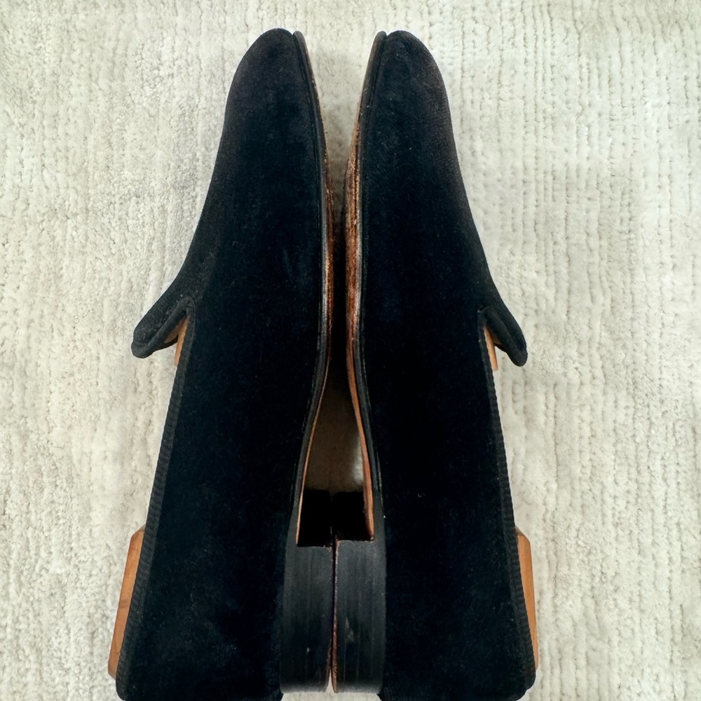 Tricker's Black Loafers Sleek Slip-Ons - Picture 8 of 12